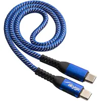 Akyga AK-USB-36, 0,5 m, USB C, USB C, USB 2.0, Blau