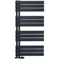 Belrad Badheizkörper elektrisch, Handtuchheizkörper, 1200x500mm, Weiß