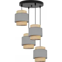 Light11 HOME Hängelampe, Deckenleuchter, Lampenschirm, Boho Juta