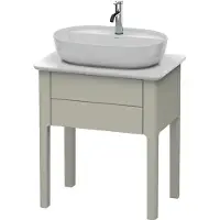 Duravit Luv Waschtischunterbau stehend LU9560, 1 Auszug, Breite 638mm, LU956006060