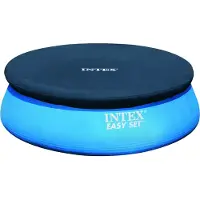 Intex Round Pool Cover - Poolabdeckplane - Ø 366 cm - Für Metal und Prism Frame Pool
