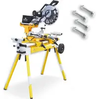 BAMATO Zug- Kapp- und Gehrungssäge KP-350PRO und Maschinenständer KST-2760