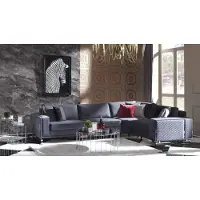 Xl Moebel Gmbh Luxus Ecksofa L-Form Graue Eckgarnitur Textilsofa Couchen Design Sofa