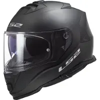 LS2 Helmets LS2 FF800 Storm II Solid Helm, schwarz matt, M (57/58)