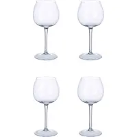 Villeroy & Boch Vorteilset 4 Stück Purismo Wine Weißweinkelch weich & rund klar Kristallglas 1137800031
