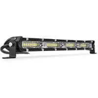 Amio 340mm 108W Arbeitsscheinwerfer LED Lichtbalken Lightbar Offroad SUV 8640lm IP67
