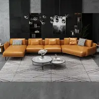 Xl Moebel Gmbh Sofa U-Form Ledersofa Couch Wohnlandschaft Garnitur Design Modern Sofas Turkis