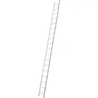 Hymer Sprossenanlegeleiter, 6 Sprossen, Länge 1,78 m, Reichhöhe 2,75 m, Gewicht 2,9 kg