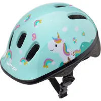 Meteor Schutzhelm, Kinderhelm, Fahrradhelm, Rollschuhe, KS06 Helm Kinderfahrradhelm Helm, größe S 48-52 cm Pony