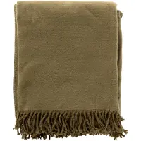 Hoii - Plaid Annabella 150x200 cm Olive Grün