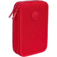 CoolPack Federmäppchen mit ECO-Zubehör - JUMPER 2 - rpet RED