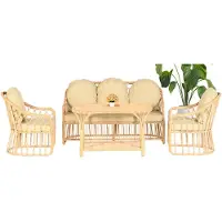 Xl Moebel Gmbh 4tlg Moderne Gartenmöbel Sofa Sessel Couchtisch Veranda SofaGarnitur Lux