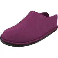 Iesse Schuh Haflinger Damen Herren Hausschuh Pantoffel Flair Smily Schurwolle 311013-0, Größe:40 EU, Farbe:Violett