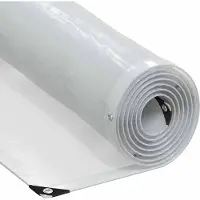 Syfax Transparente Plane mit Ösen 5x6 m Polyethylen