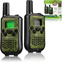 Freek Vonk X Bresser Walkie Talkie 2er Set 6 km VOX Taschenlampe USB C