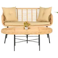 Xl Moebel Gmbh GartenMöbel Sofa 2 Sitzer Couchtisch Sitzmöbel Sofagarnitur Terrasse Tisch