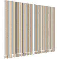 Syfax Ersatzstoff für Markise Mehrfarbig 400x300 cm Polyester