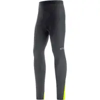 Gore C3 Thermo Plus Pants Herren elastisch Bund schwarz und gelb neon größe M 100649990808