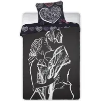 Faro Amore 2tlg Bettwäsche Baumwolle Set 155 | 160x200 cm Bettbezug NEU