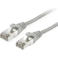 Equip Cat.6 S/FTP Patchkabel, 15m, Grau, 15 m, Cat6, S/FTP (S-STP), RJ-45, RJ-45, Grau