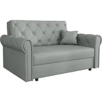Mirjan 24 Schlafsofa Sofa Viva Roma II mit Schlaffunktion und Bettkasten, Polstercouch, Stilvoll Polstersofa vom Hersteller (Farbe: Kronos 53)
