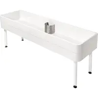 Kwc Werkraumbecken, SIRIUS, MIRANIT, 2000x800x600 mm, Unterbau
