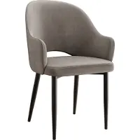 Mirjan 24 Stuhl Rosa, Esszimmerstuhl mit Beine aus Metall, 1 Stück, Modern Kollektion (Farbe: Magic Velvet 2209)
