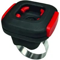 Agu Quad Adapter, Adapter für Lenkerhalterung, Schwarz, Rot