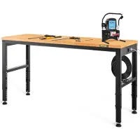 Vevor Höhenverstellbare Werkbank 183x64x72-97cm Spanntisch