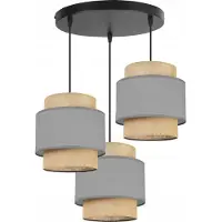Light11 HOME Hängelampe, Deckenleuchter, Lampenschirm, Boho Juta