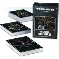 Games Workshop Warhammer 40 K - Drukhari Datakarten: Drukhari EN