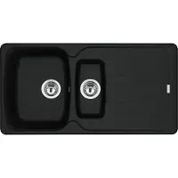 Franke Antea AZG 651-97 Black Matt - 114.0657.804 Granitspüle