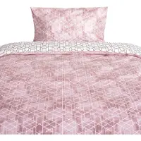 Cofi1453® Renforcé Bettwäsche mit Reißverschluss, für Einzel- und Doppelbett 155 x 200 cm + 80 x 80 cm