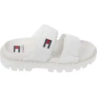 Tommy Hilfiger Tommy Jeans Damen Klassische Sandalen EN0EN02560 YBL Farbe: Beige Größe: 36