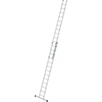 MUNK Günzburger Steigtechnik MUNK Schiebeleiter mit Traverse 2x13 Sprossen