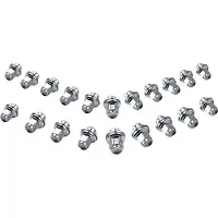 MaXpeedingrods 20x Alu-Radmuttern fit for Jaguar X-Type/S-TYPE Limousine 01-2009 Radmuttern