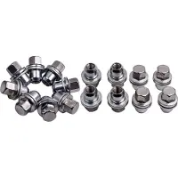 BFO 16 x Alloy Wheel Nut for Land Rover L322 Discovery 3 4 5 Range Rover LR068126
