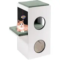 Ferplast Kratzbaum Kletterbaum Katzenkratzbaum Katzenbaum Blanco, 40 x 55 x Höhe