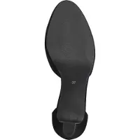 Marco Tozzi Damen Pumps T-Riemen Strap mit Schließe 2-24401-43, Größe:40 EU, Farbe:Schwarz