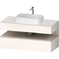 Duravit Waschtischunterschrank Qatego 120x55x60cm, T m/we g, Pl, 1 Schubkast.