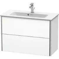 Duravit XSquare Waschtischunterbau Compact, wandhängend, 2 Schubkästen, 810x560x388mm, XS416601818