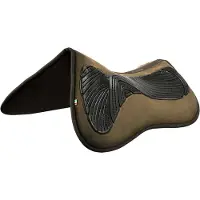 Acavallo Pocket Gel And Memory Foam Half Pad Risers, Farbe:Brown, Größe:2