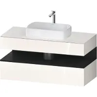 Duravit QA4732016220000 QTG KWTU WH Ek. 1200x550x600 Wß Hgl.