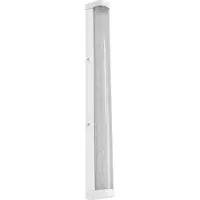 Osram ORBIS Tube LED-Spiegel-/Wandleuchte, weiß, Glas mit Blaseneffekt, 12W, 1200lm, dimmbar, 3000/4000K über Wandschalter einstellbar, 60cm Durchmesser, IP44 Schutz vor Fremdkörpern/Spritzwasser