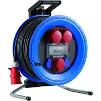 Hedi Kunststoff-Kabeltrommel Professional Plus Ø 450 mm, 32A-Ausführung - K4332021I4