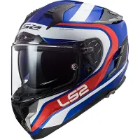 LS2 FF327 Challenger Fusion Helm Farbe: Blau/Rot, Grösse: XXS