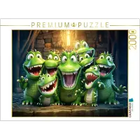 CALVENDO Puzzle Ein Motiv aus dem Kalender Die Welt der kleinen Monster | 2000 Teile Lege-Größe 90 × 67 cm Foto-Puzzle für glückliche Stunden