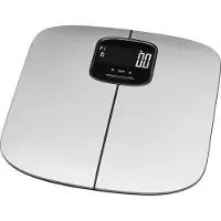 ProfiCare 7in1 Edelstahl-Analyse-Waage, Personenwaage mit Körperfettanalyse, hochwertige Wiegefläche aus Edelstahl mit LCD-Display, digital mit Step-On-Automatik, PC-PW 3006 FA