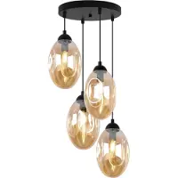 Light11 HOME Moderne Loft Deckenlampe – Hängelampe Kronleuchter Plafon für Küche, Wohnzimmer und Schlafzimmer