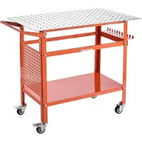StarTech.com Professioneller Schweißtisch 1016x609,6x914,4mm - Schweißwerkbank Montagetisch - Traglast 272/362kg - für Werkstatt und Industrie